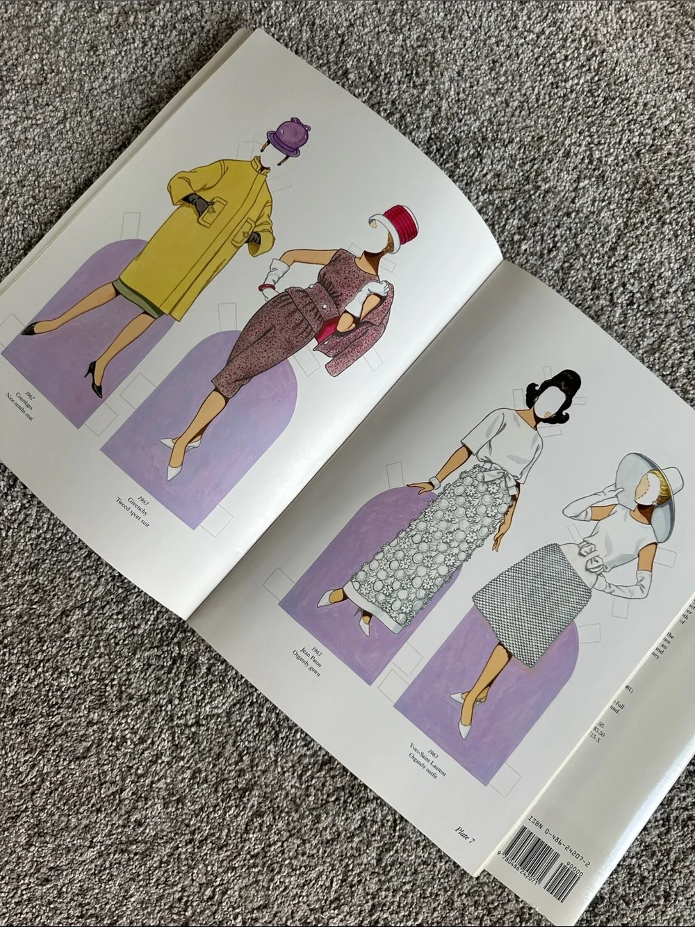 Tom Tierney Paper Dolls in Full Color - 2 NEW Books
